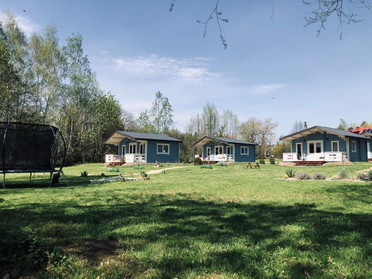 Domek Caloroczny Na Wylacznosc Niebieska Osada Nad Gorskim Potokiem Stary Waliszow 外观 照片