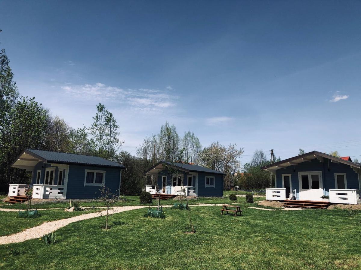 Domek Caloroczny Na Wylacznosc Niebieska Osada Nad Gorskim Potokiem Stary Waliszow 外观 照片